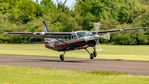 D-FNSV @ EDRJ - take off from Saarlouis Düren on another skydive mission - by Friedrich Becker