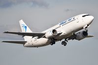 YR-BAP @ LFBD - Blue Air 0B168  take off runway 23 to Bucharest (OTP) - by JC Ravon - FRENCHSKY