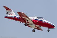 114081 @ KFRG - CAF CT-114 Tutor 114081 C/N 1081 from Snowbirds Demo Team 15 Wing CFB Moose Jaw, SK - by Dariusz Jezewski www.FotoDj.com