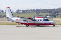 VH-ATF @ YSWG - Pesca Aviation (VH-ATF) Rockwell 690A Turbo Commander taxiing at Wagga Wagga Airport. - by YSWG-photography