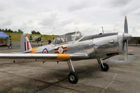 F-AZUU @ LFBD - De Havilland DHC-1 Chipmunk 22, Static display, Bordeaux-Mérignac Air Base 106 (LFBD-BOD) Open day 2017 - by Yves-Q