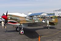 N1232N @ KRDG - Curtiss P-40M Warhawk Jacky C.  C/N 27483, NX1232N - by Dariusz Jezewski www.FotoDj.com