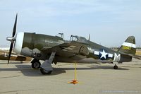 N3395G @ KCNO - Republic P-47G Thunderbolt Spirit of Atlantic City NJ  C/N 42-25254, NX3395G