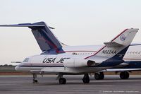N822AA @ KYIP - Dassault Fan Jet Falcon C/N 195, N822AA