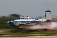 N134JC @ KOSH - Beech A45 (T-34A) Mentor Free Spirit  C/N G-812 - Julie Clark, N134JC - by Dariusz Jezewski www.FotoDj.com