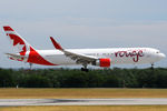 C-FMWY @ BUD - Air Canada Rouge - by Chris Jilli