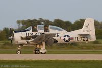 N215SF @ KOSH - North American T-28B Trojan  C/N 137723, N215SF - by Dariusz Jezewski www.FotoDj.com