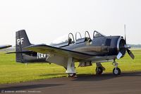 N555PF @ KOSH - North American T-28B Trojan  C/N 138265, N555PF - by Dariusz Jezewski www.FotoDj.com