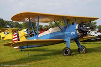 N52573 @ KOSH - Boeing A75N1 (PT-17) Stearman  C/N 75-2136, N52573 - by Dariusz Jezewski www.FotoDj.com