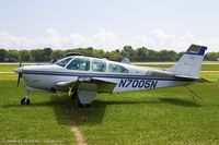 N7005N @ KOSH - Beech E33 Bonanza  C/N CE-184, N7005N - by Dariusz Jezewski www.FotoDj.com