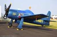N68RW @ KOSH - Grumman F8F-2 Bearcat Blue Angels  C/N 1217761, N68RW - by Dariusz Jezewski www.FotoDj.com