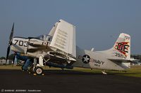 N65164 @ KOSH - Douglas EA-1E Skyraider  C/N 55-471DH, N65164 - by Dariusz Jezewski www.FotoDj.com