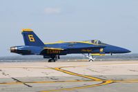 163754 @ KOQU - F/A-18C Hornet 163754 C/N 0817 from Blue Angels Demo Team  NAS Pensacola, FL - by Dariusz Jezewski www.FotoDj.com