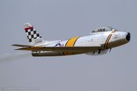 N188RL @ KYIP - North American F-86F (CWF86-F-30-NA) Sabre Smokey  C/N 524986CW, NX188RL