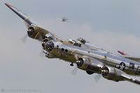 N3193G @ KYIP - Boeing B-17G Flying Fortress Yankee Lady  C/N 77255 - Yankee Air Museum, N3193G - by Dariusz Jezewski www.FotoDj.com