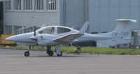 CN-TSR @ EGJB - Parked in the shade, Guernsey - by alanh