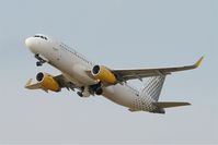 EC-LUO @ LFBD - Airbus A320-232, Take off rwy 23, Bordeaux Mérignac airport (LFBD-BOD) - by Yves-Q