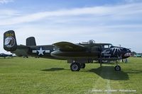 N5672V @ KOSH - North American B-25J Mitchell Betty's Dream  C/N 10847686, N5672V - by Dariusz Jezewski www.FotoDj.com