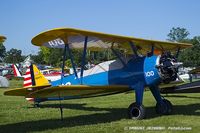 N52573 @ KOSH - Boeing A75N1(PT17) Stearman  C/N 75-2136, N52573 - by Dariusz Jezewski www.FotoDj.com