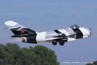 N6953X @ KOSH - PZL Mielec Lim-6 (MiG-17)  C/N 1J0511, N6953X - by Dariusz Jezewski www.FotoDj.com