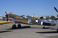 N1232N @ KFRG - Curtiss P-40M Warhawk Jacky C.  C/N 27483, NX1232N