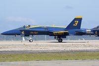 163754 @ KOQU - F/A-18C Hornet 163754 C/N 0817 from Blue Angels Demo Team  NAS Pensacola, FL - by Dariusz Jezewski www.FotoDj.com