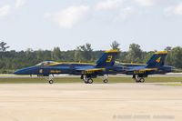163754 @ KNTU - F/A-18C Hornet 163754 C/N 0817 from Blue Angels Demo Team  NAS Pensacola, FL - by Dariusz Jezewski www.FotoDj.com