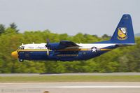 164763 @ KCEF - C-130T Hercules 164763 Fat Albert from Blue Angels Demo Team  NAS Pensacola, FL - by Dariusz Jezewski www.FotoDj.com