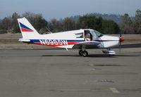 N6985W @ KAUN - 1965 Piper PA-28-140 Cherokee from Yuba City, CA visiting @ Auburn Municipal Airport, CA - by Steve Nation