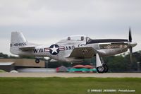 N551CF @ KOSH - North American P-51D Mustang Tulouse Nuts  C/N 4484655, NL551CF - by Dariusz Jezewski www.FotoDj.com