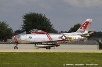 N50CJ @ KOSH - Canadair F-86E MK.6 Sabre  C/N 381, N50CJ