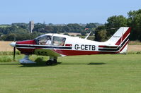 G-CETB @ X3CX - Just landed at Northrepps. - by Graham Reeve