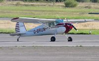 G-BRUN - Classic visiting Cessna 120 - by Roger Winser