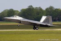 09-4180 @ KOSH - F-22 Raptor 09-4180 FF from 94th FS Hat in the Ring 1st FW Langley AFB, VA