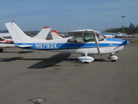 N8793X @ KAUN - Locally-based 1961 Cessna 182D Skylane @ Auburn Municipal Airport, CA - by Steve Nation