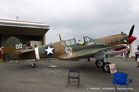 N1232N @ KOQU - Curtiss P-40M Warhawk Jacky C.  C/N 27483, NX1232N