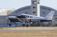 N55610 @ KPAE - Piper PA-28 landing at KPAE. - by Eric Olsen