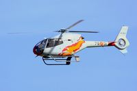 HE25-12 @ LFBD - Spanish ASPA Team Eurocopter EC-120B Colibri, Take off rwy 23, Bordeaux-Mérignac Air Base 106 (LFBD-BOD) Open day 2017 - by Yves-Q