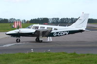 G-CDPV @ EGSH - Just landed at Norwich. - by Graham Reeve