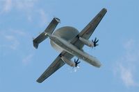 2 @ LFBD - Grumman E-2C Hawkeye, Take off rwy 05, Bordeaux-Mérignac Air Base 106 (LFBD-BOD) Open day 2017 - by Yves-Q