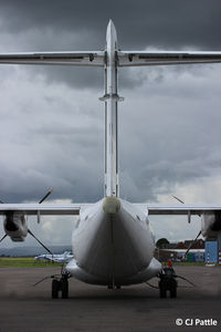 LY-ARI @ EGPN - On lease to Flybe for EGPN - EGSS scheduled services - by Clive Pattle