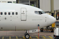 PH-GGX @ EHAM - transavia 737 parked at schiphol - by fink123