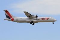 F-HOPZ @ LFML - ATR 72-600, Short approach Rwy 32R, Marseille-Provence Airport (LFML-MRS) - by Yves-Q