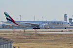 A6-ECJ @ DFW - Departing from DFW Airport - by Zane Adams