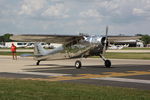 N4026A @ OSH - 1952 Cessna 195A, c/n: 7830 - by Timothy Aanerud