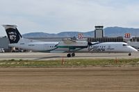 N452QX @ KBOI - Taxiing from the gate. - by Gerald Howard