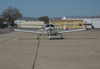 N9101W @ KPRB - Santa Maria, CA-based 1965 PiperPA-28-235 taxi shot head-on @ Paso Robles Municipal Airport, CA - by Steve Nation