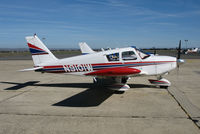 N9101W @ KPRB - Santa Maria, CA-based 1965 Piper PA-28-235 parked @ Paso Robles Municipal Airport, CA - by Steve Nation