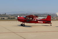 N9HM @ CMA - 1980 Cessna 180K SKYWAGON, Continental O-470-U 230 Hp, patroller doors, bubble windows - by Doug Robertson