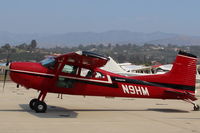 N9HM @ CMA - 1980 Cessna 180K SKYWAGON, Continental O-470-U 230 Hp, patroller doors, bubble windows - by Doug Robertson